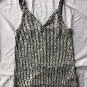 American Eagle grey sweater tank top